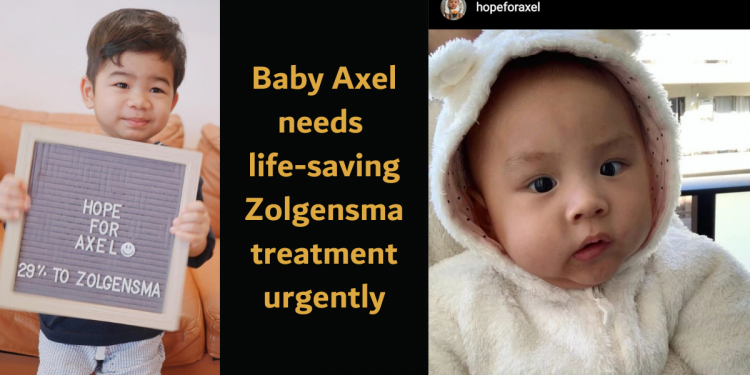 We helped Devdan walk. Now, let’s help baby Axel.