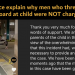Police explain why men who threw signboard at child were not charged