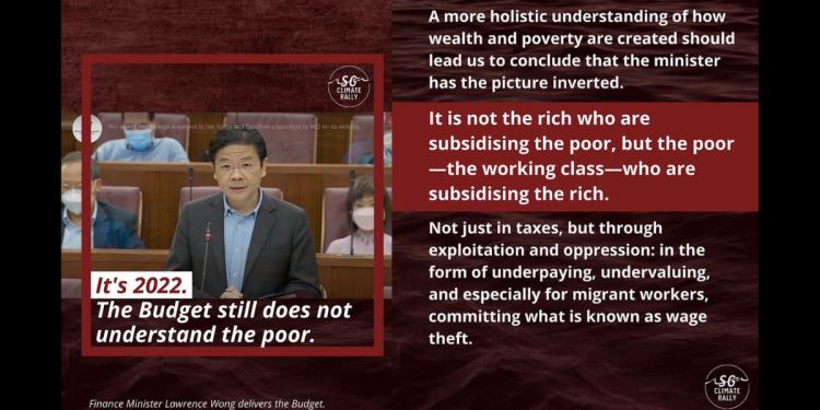 The 2022 Budget still does not understand the poor.