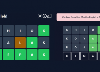 Wordle is now in Singlish!