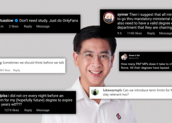 MP Ang Wei Neng’s “time-stamp” for degree idea gets slammed by Netizens
