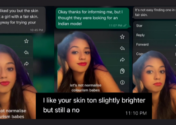 “Looking for Indian girls with fair skin” – Modelling agency called out for Colourism