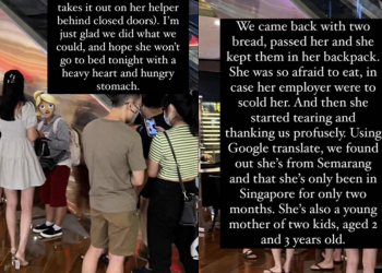 Employers make helper stand outside DTF in MBS and scold her harshly publicly