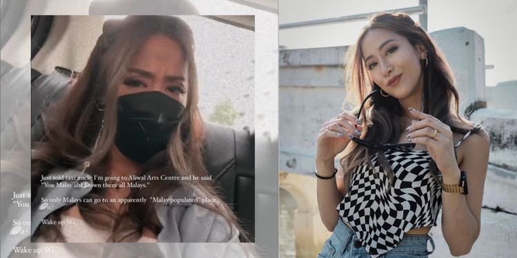 “You Malay Ah? Down there all Malays” – Driver questions actor based on her destination