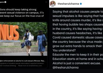 Netizens criticise NUS’ proposed tougher enforcement on alcohol to “curb sexual offences”