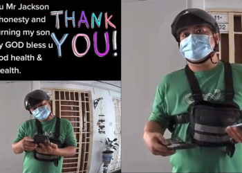 Grab rider, Mr Jackson, personally returns boy’s wallet to his front door