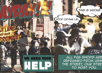 Returning the street to the People – Haji Lane shops campaign for the return of car-free zones