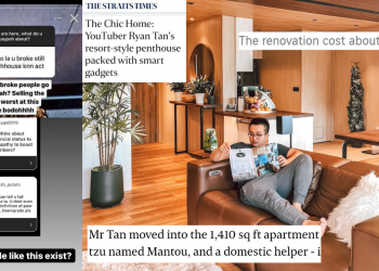 “Bodohhh” – Ryan Tan, allegedly broke, scolds person who pointed out that he lives in a penthouse