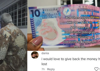 Grab Driver who works 14+ hours everyday gets scammed by passenger who paid 10 Hong Kong Dollars