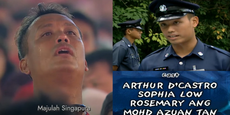 NDP 2022’s “Crying Man”, Mr Azuan Tan, acted in Season 1 of Incredible Tales as a Police Officer