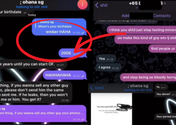 Ohana Singapore, an influencer management company, accused of sexual communications with a minor and paying for nudes