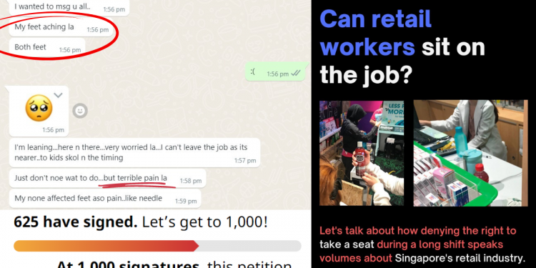 Who needs retail staff to be on their feet 24/7?