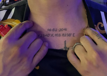 Learn More About The Brazilian With Singapore’s Coordinates Tattooed On His Neck