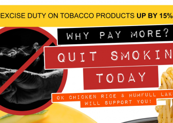 Singapore’s Hawker Stalls Attempt To Assist Consumers To Quit Smoking