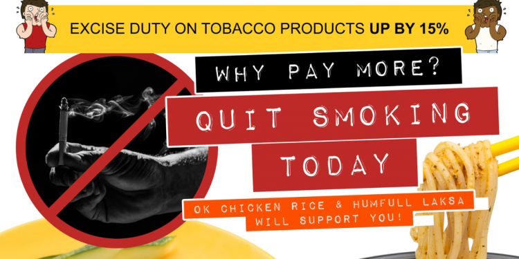 Singapore’s Hawker Stalls Attempt To Assist Consumers To Quit Smoking