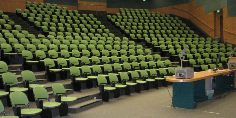 7 Out Of 350 Students Present for NTU Engineering Class Lecture