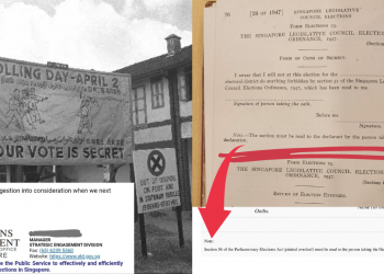 Lawyer suggests reforming a quirky relic found in oath of secrecy forms for Singaporean elections, ELD replies within the day
