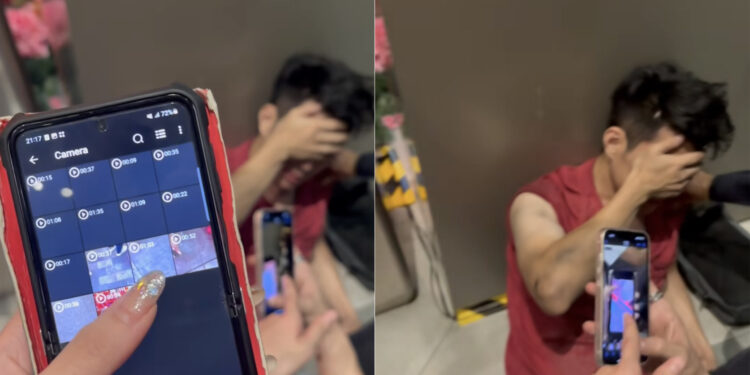 Malaysian actor Jack Lim strikes pervert taking upskirt videos of his coworkers