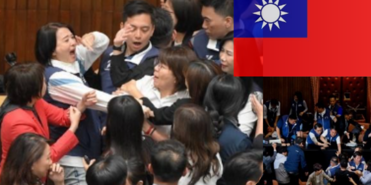 Brawl in the Chamber: Taiwan’s Political Tensions Reach a Boiling Point