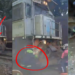 Cyclist Narrowly Escapes Tragedy While Trying to Take a Selfie With The Train