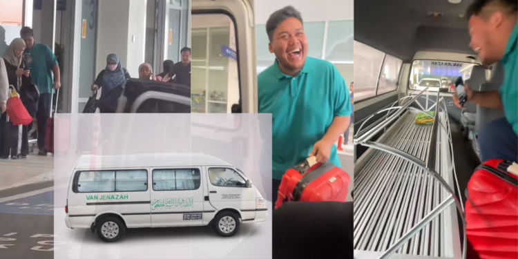 Friends Pull Off Hilarious Hearse Prank at Malaysian Airport