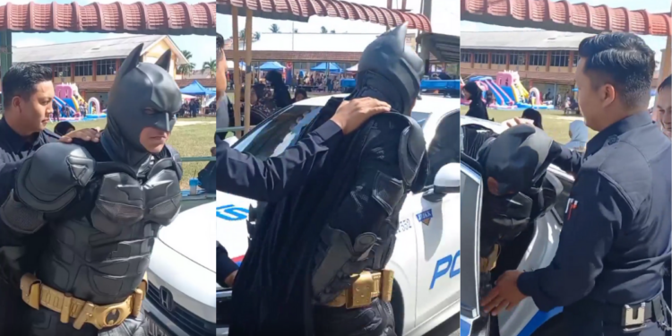 Batman Arrested by Malaysian Police in Unexpected Stunt