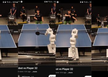 Is the Next Robot Table Tennis Olympic Champion in the Making?