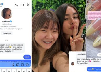 ‘Also covered your rent for the month’ – Madison Beer pays for Aljunied nail studio’s rent in Singapore after getting her nails done