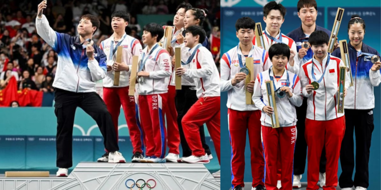 North Korean Athletes Face Disciplinary Actions from Authorities for Selfie with South Koreans