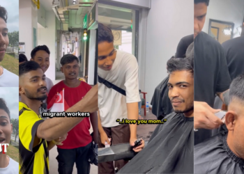 “Sometimes, we overlook migrant workers”—Singaporean Honors National Day with Free Haircuts