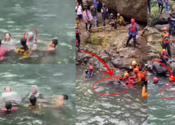 Two Teenagers Tragically Drowned at Jami Maros Waterfall, Indonesia