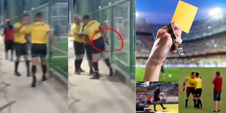 Yellow Card to Firearms: Brazilian Referee Pulls Gun After Pitch Dispute