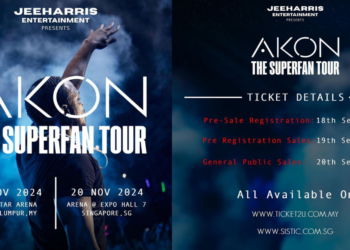 Akon’s ‘Superfan Tour’ Hits Singapore and Malaysia This November!