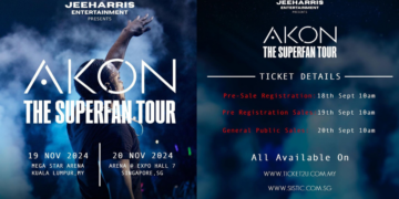 Akon’s ‘Superfan Tour’ Hits Singapore and Malaysia This November!