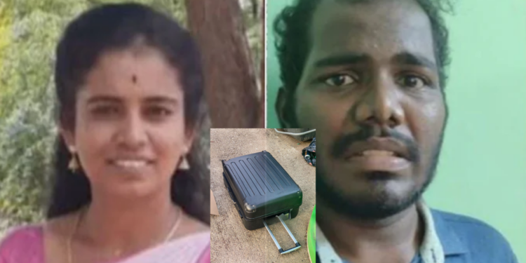 Dismembered Woman’s Body Found in Suitcase on Chennai Road, Neighbor Detained