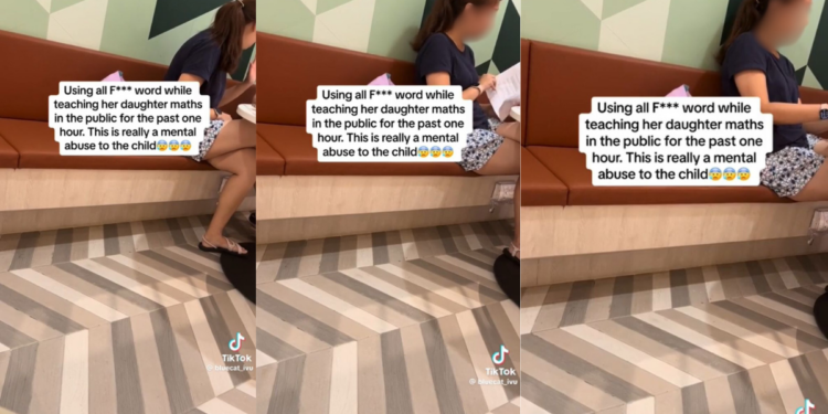 Woman Publicly Curses Her Daughter Over Math Mistakes