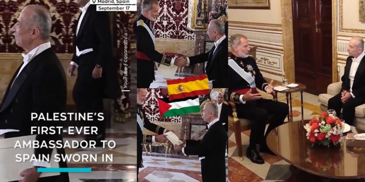 Spain Welcomes First Palestinian Ambassador