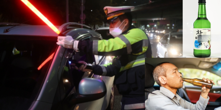 Man, 60, Escapes DUI Charges by Drinking Soju During Police Stop