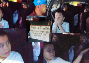 Young Boy Prays for Grab Driver with Tourette’s Syndrome, Melts Hearts