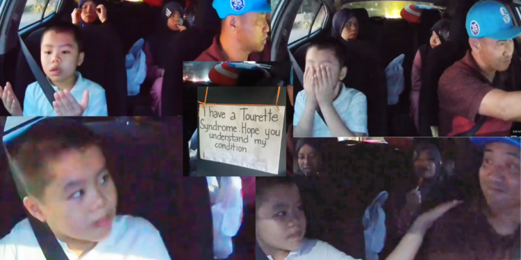 Young Boy Prays for Grab Driver with Tourette’s Syndrome, Melts Hearts