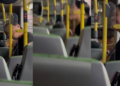 Woman Caught Licking Bus Handrail in Hong Kong, Shocks Passengers