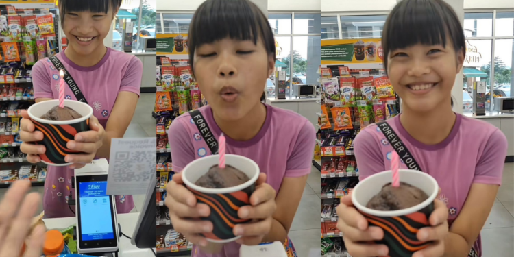 7-Eleven Employee Celebrates M’sian Girl’s Birthday When She Had No One to Celebrate With