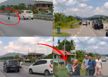 M’sian Boy Seen Playing in Middle of the Road, Drivers Quick to Prevent Tragedy