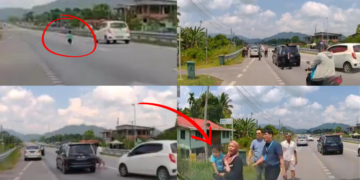 M’sian Boy Seen Playing in Middle of the Road, Drivers Quick to Prevent Tragedy