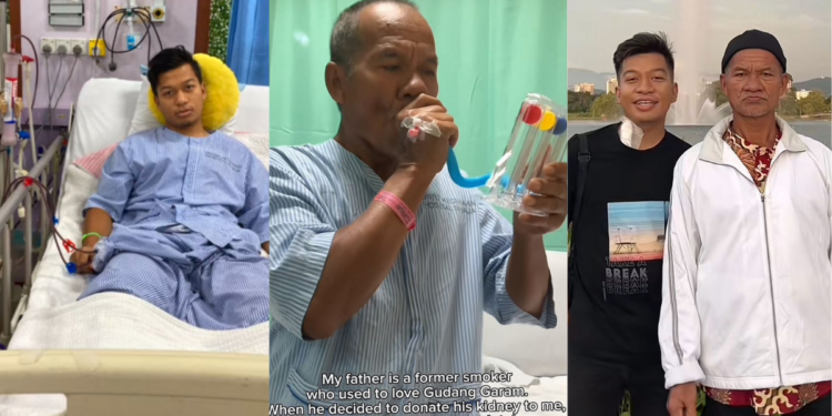 M’sian Father Quits Smoking After 40 Years to Donate Kidney and Save Son’s Life