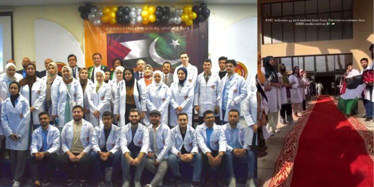 44 Medical Students from Gaza Continue Studies at Pakistan Amid Ongoing Genocide