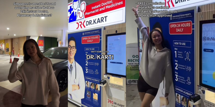 Revolutionizing Healthcare in Singapore: Dr. Kart Vending Machine Offers 24/7 Teleconsultations and Medications