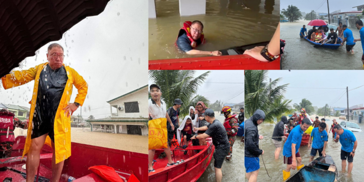 Malaysia’s Tourism Minister Spends Chinese New Year Rescuing Flood Victims