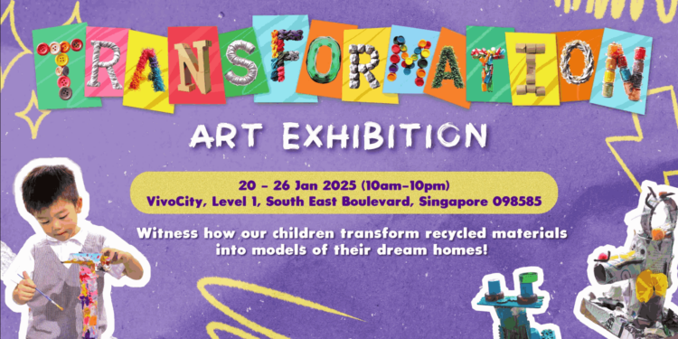 Mulberry Learning’s Transformations Exhibit: 800 Preschool Artworks on Upcycling at Singapore Art Week