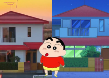 Chinese Man Builds Life-Sized Crayon Shin-chan House, Reviving His Village and Childhood